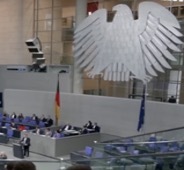 El aguila del Bundestag