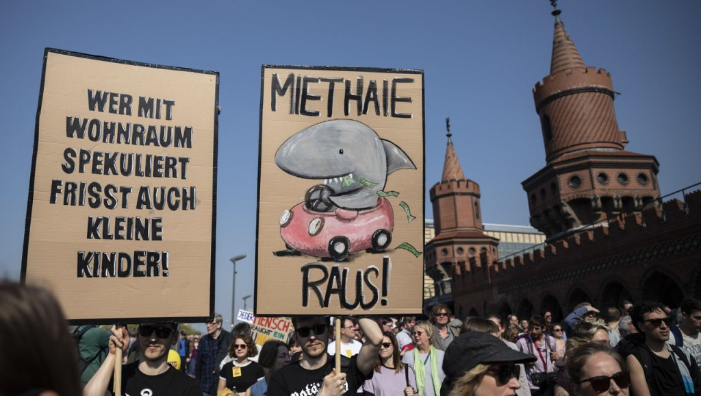 MANIFESTACIONES EN ALEMANIA CONTRA LA ESPECULACIÓN INMOBILIARIA - REVUELTA GLOBAL