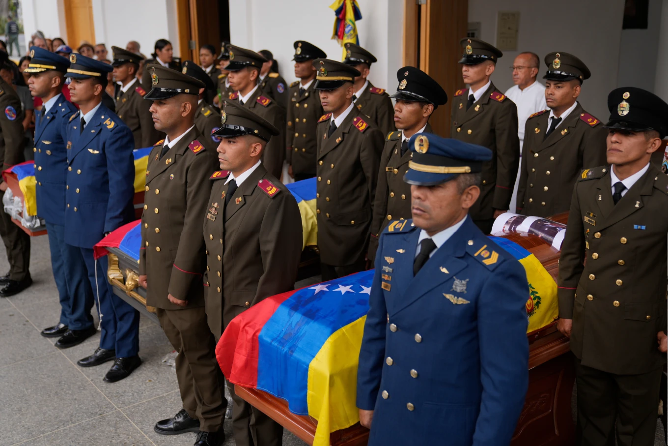 FUNERAL POR LOS MUERTOS EN EL ATAQUE DE EEUU A CARACAS EL 3 DE ENERO DE 2026