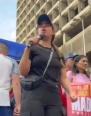 ROSINÉS CHÁVEZ, HIJA MENOR DEL COMANDANTE CHÁVEZ, CONDENADO EL SECUESTRO Y DEMANDANDO LA LIBERTAD DE MADUROS Y CILIA