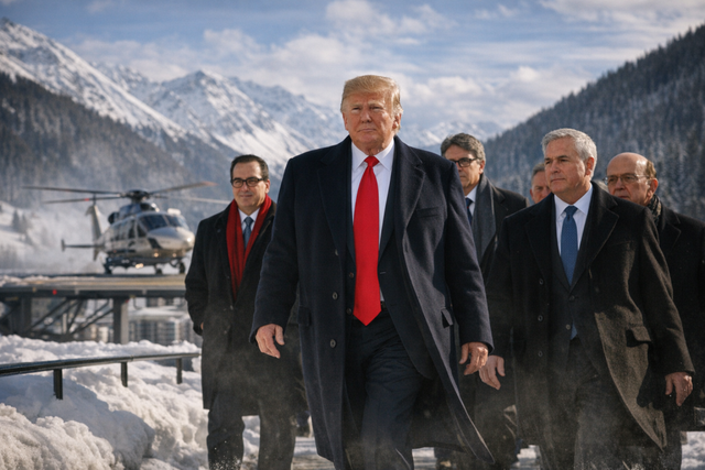 TRUMP IRÁ A DAVOS