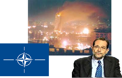 OTAN SERBIA EN 1999, LA OTAN, SIENDO EL SOCIALISTA ESPAÑOL SOLANA SU SECRETARIO GENERAL, DESATÓ UN BRUTAL ATAQUE ILEGAL CONTRA SERBIA