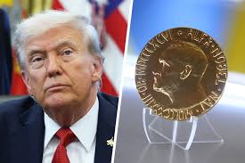 TRUMP, OBSESIONADO CON EL NOBEL DE LA PAZ
