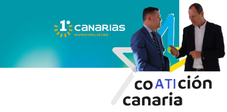 TEODORO SOSA, ALCALDE DE GÁLDAR Y VICEPRESIDENTE DEL CABILDO DE GRAN CANARIA Y ÓSCAR HERNÁNDEZ, ALCALDE DE AGÜIMES, PROSPECTOS DE COATICIÓN CANARIA EN GRAN CANARIA