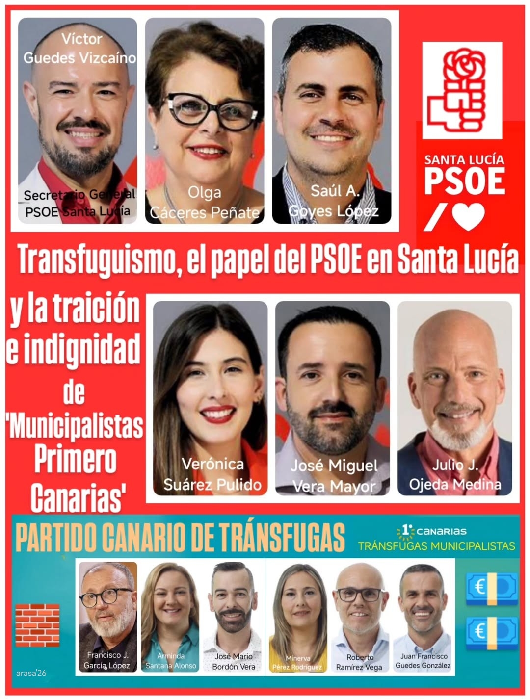 SANTA LUCÍA TRÁNSFUGAS ANDRÉS RAMÍREZ SANTANA