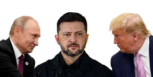 PUTIN ZELENSKI TRUMP
