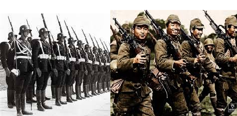 EJÉRCITOS ALEMANIA Y JAPÓN