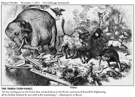 THIRD TERM PANIC THOMAS NAST 1874