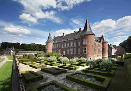 CASTILLO DE ALDEN BIELSEN, EN BILZEN, BÉLGICA, SEDE DE LA REUNIÓN DE JEFES DE GOBIERNO EUROPEOS ESTE 12 DE FEBRERO