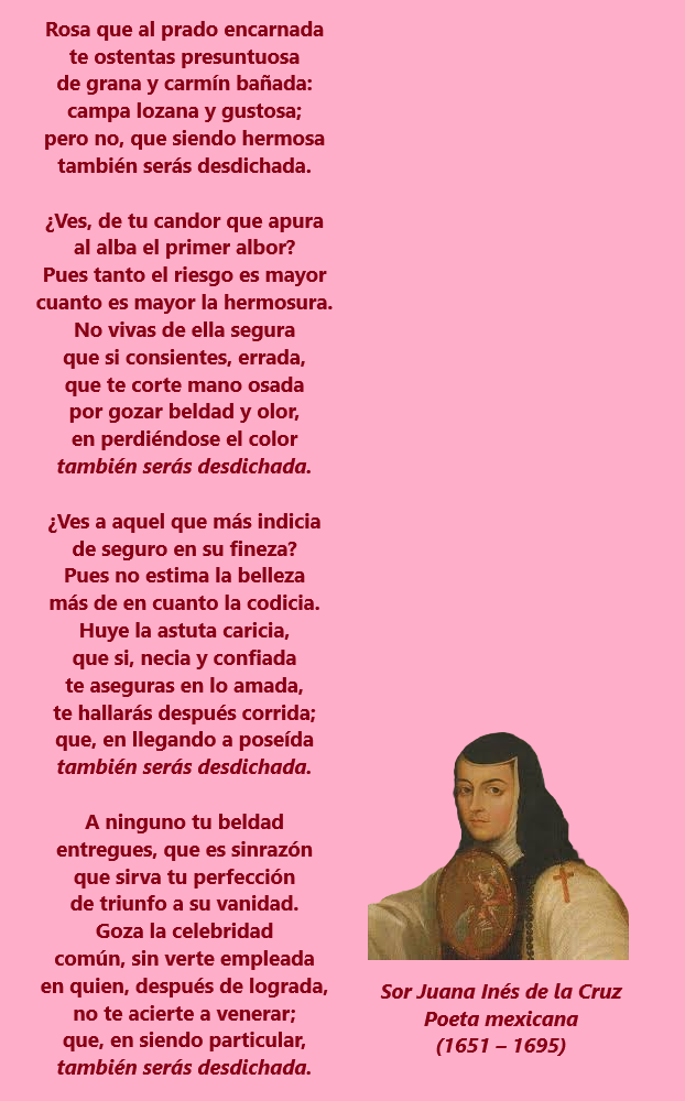 sor juana inés de la cruz