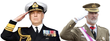 ANDREW, CUANDO ERA MILITAR - FELIPE MIENTRAS TODAVÍA LO ES