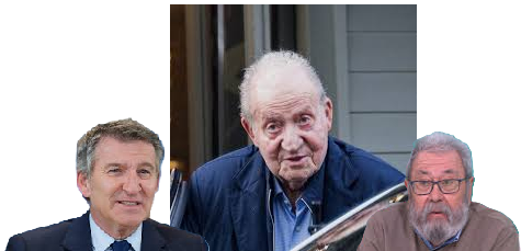 FEIJÓO Y CÁNDIDO MÉNDEZ, DOS DE LOS GAZNÁPIROS QUE QUIEREN AL BRIBÓN EN ESPAÑA