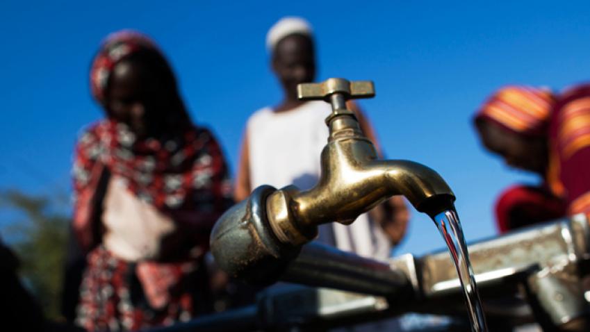El agua corriente se convierte en un artículo de lujo en muchas regiones del planeta. Foto ONU