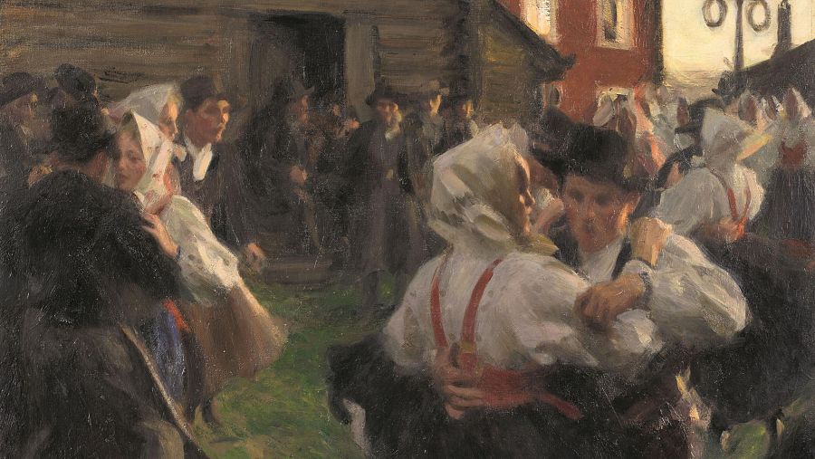 ANDRES ZORN BAILE DE VERANO 1897