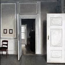 VILHELM HAMMERSHOI  SALÓN SOLEADO 1905