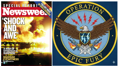 EPIC FURY SHOCK AND AWE