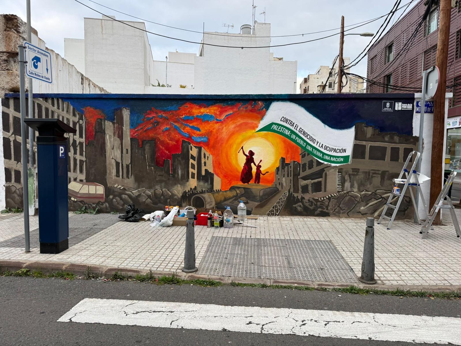 PALESTINA MURAL LPGC