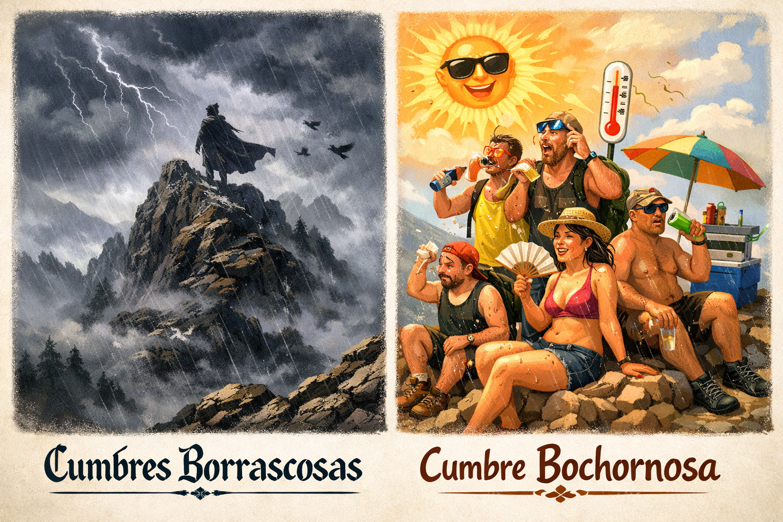 CUMBRE BOCHORNOSA POR ChatGPT