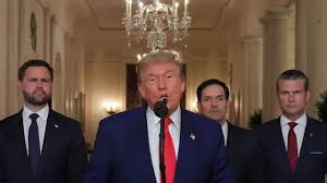 TRUMP, VANCE, RUBIO. HEGSETH