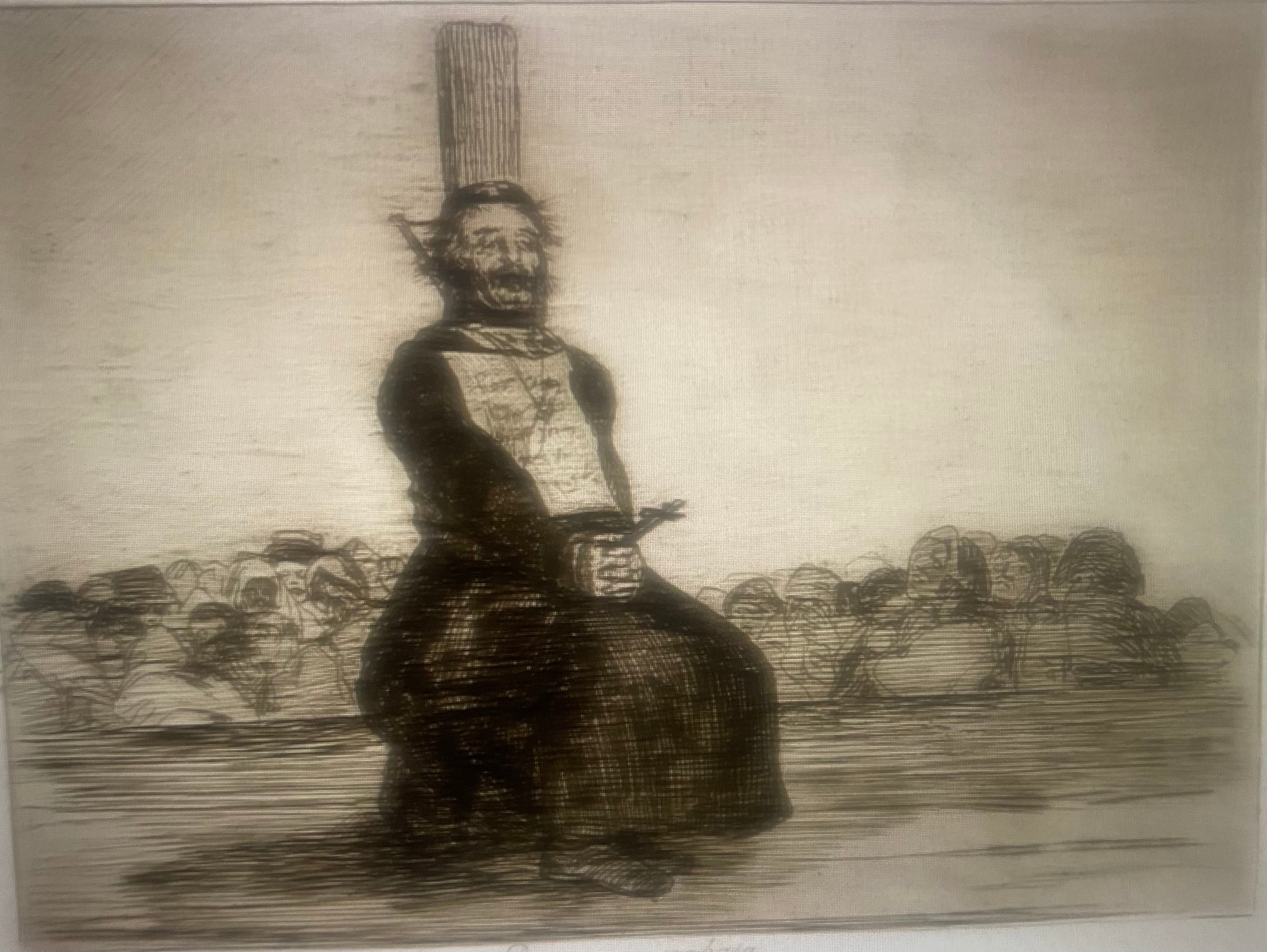 Garrote Vil según Goya 