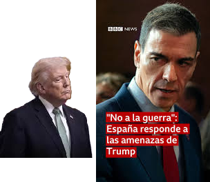 SÁNCHEZ LE PLANTA CARA A TRUMP