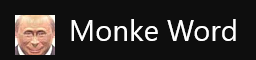 MONKE WORD Republicado según criterios generales de Uso Justo
