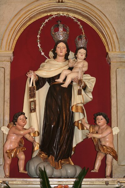 VIGEN DEL CARMEN, LUJÁN PÉREZ, 1815 OBRA PÓSTUMA, TERMINADA POR "EL MORENITO"