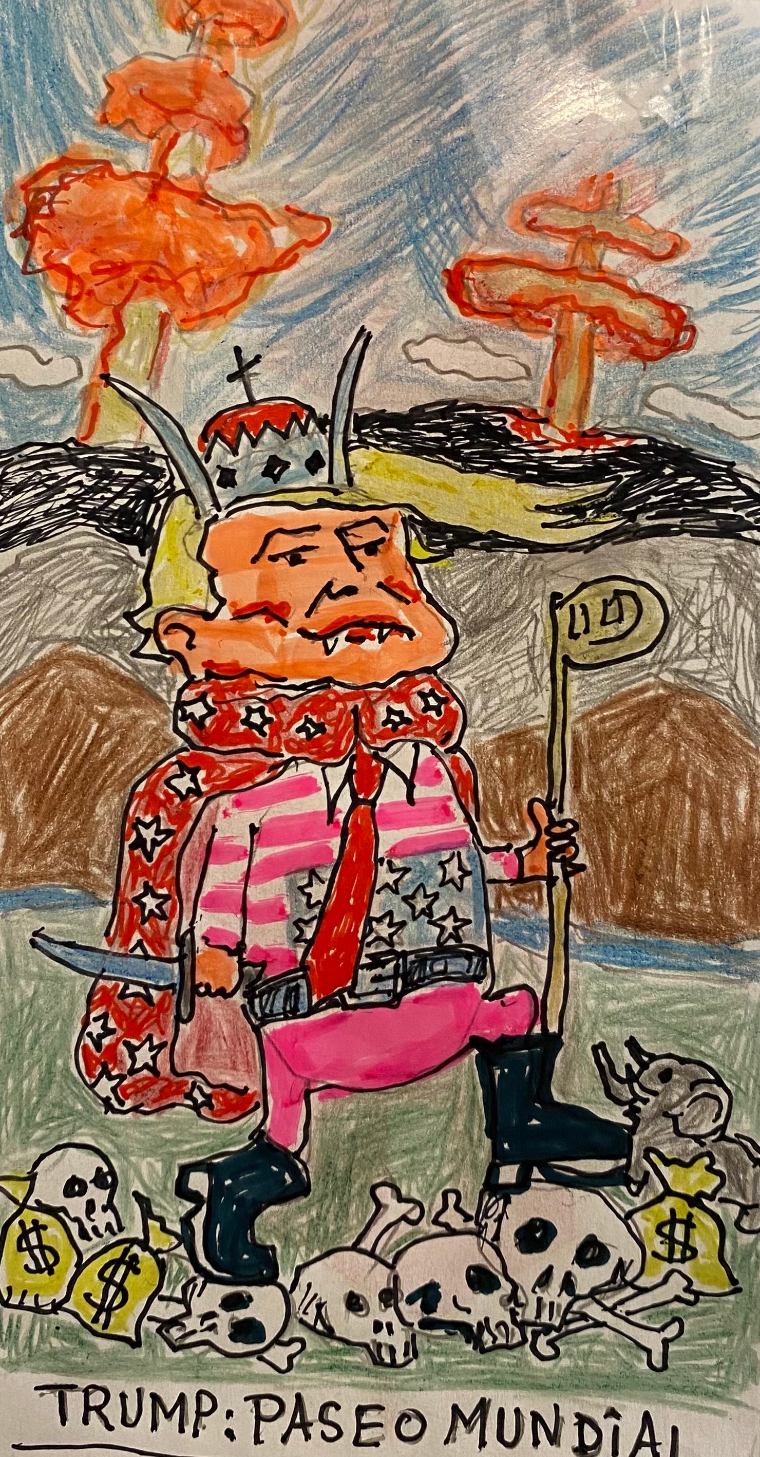 TRUMP POR EMILIO DÍAZ MIRANDA
