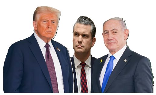 TRUMP HEGSETH NETANYAHU