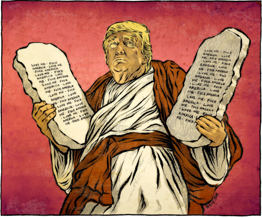 TRUMP ¡MIERDA! POR MR. FISH