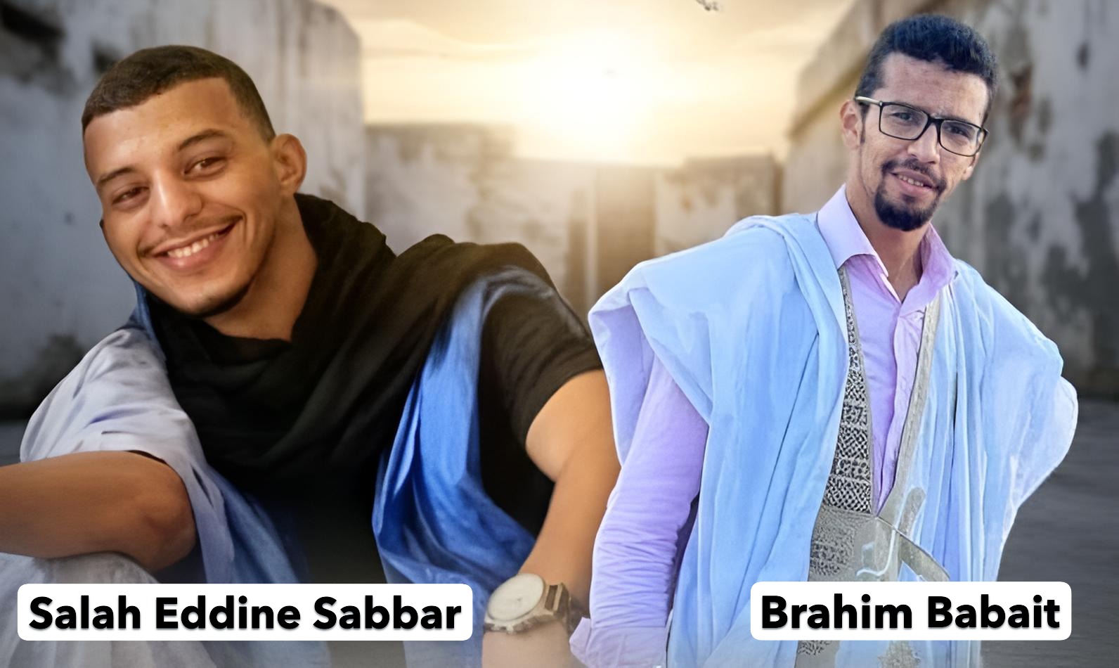 Brahim Babait y Salah Eddine Sabbar