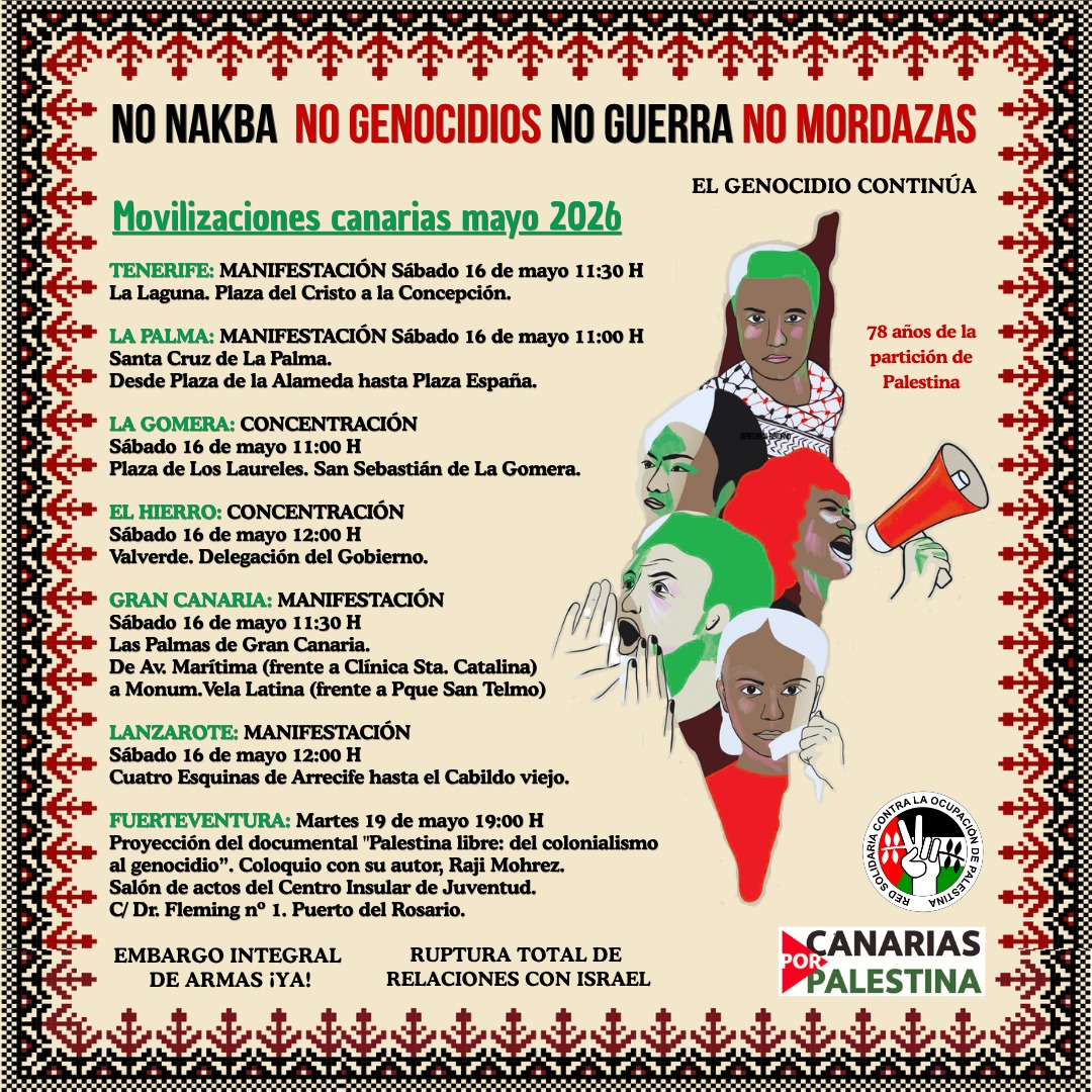 CANARIAS PALESTINA