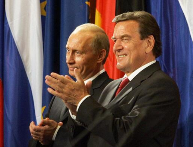 PUTIN SCHROEDER