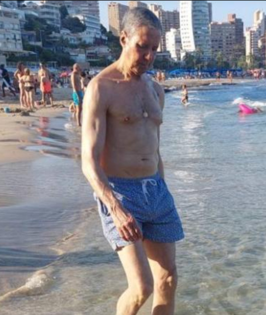 ZAPLANA EN LA PLAYA DE BENIDORM