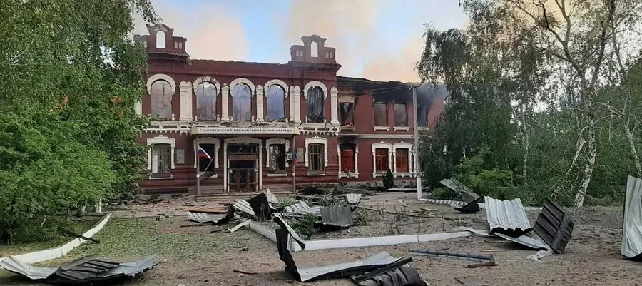 ATAQUE UCRANIANO EN STAROBELSK